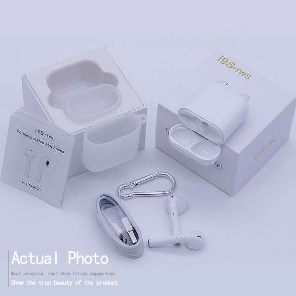

I9 tw wirele bluetooth headphone ture tereo 5 0 earphone head et earbud with magnetic charger ca e for iphone android mobile phone