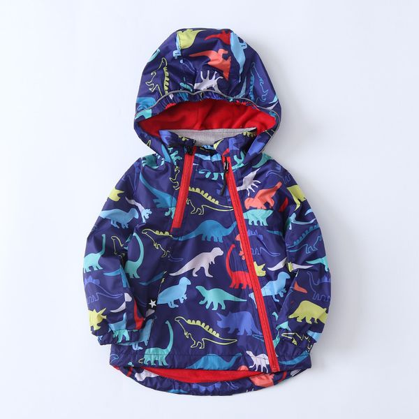 

new spring autumn child kid clothes baby boys windproof waterproof jackets outwear double-deck inner polar fleece, Blue;gray