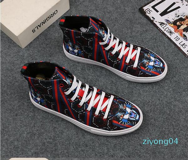 

new arrival plimsolls men's platform board shoes mens flats canvas casual shoes high men sneakers designer shoes for men z04, Black