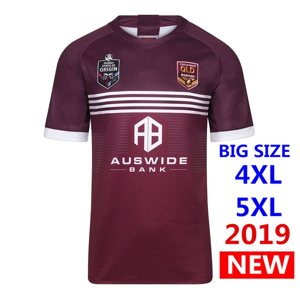 

Sale 2019 2020 men maroon jer ey queen land qld maroon rugby jer ey national rugby league hirt 5xl