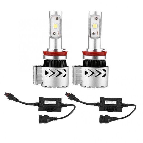 

h4 led 2pcs 3600lm 6000k high power super bright headlights bulb kit headlamp bulbs led lamp for auto