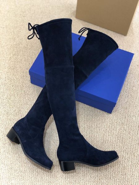 

2019 new platform designer luxury plush high boots australia leather fashion women/men black genuine leather ing