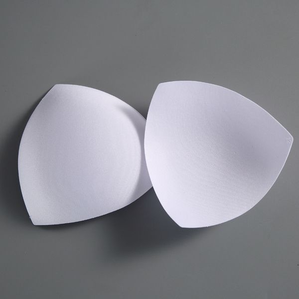 

2 шт 1pair толстого губка bra pads push up breast enhancer съемный бюстгальтер заполнение вставка чашка для купальник бикини перетяжки, Black;white