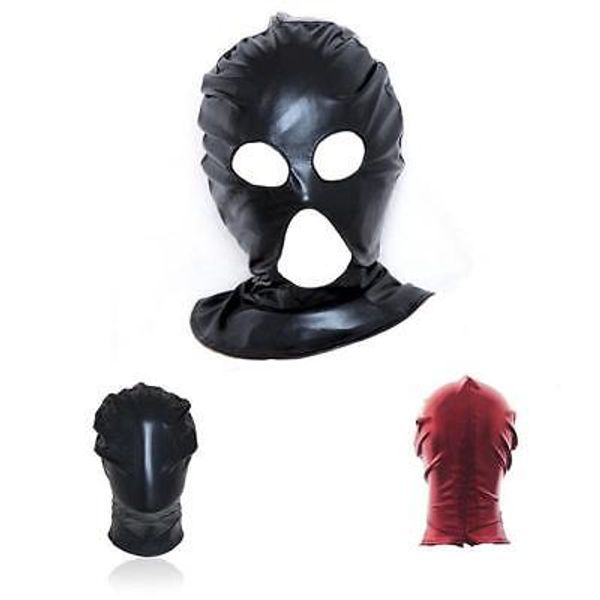 Bondage 3 STYLE Maske Spandex Stretchy Gimp Hood Sport Party Fesseln Hood Masque AU79