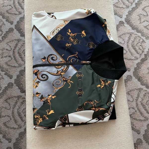 

mens autumn jackets fashion men slim jacket with pattern casual stand collar panelled men clothing size m-3xl wholesale, Black;brown