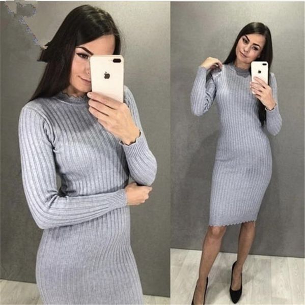 

women's european leg of foreign trade knitting dog bud lace dress in europe and america a generation of fat, Black;gray