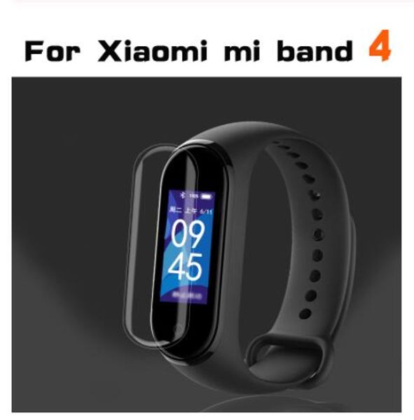 Mi Band 4 Защитная Пленка Для Xiaomi Mi Band 4 Смарт-Браслет MiBand 4 Браслет Протектор Экрана Не Закаленное Стекло