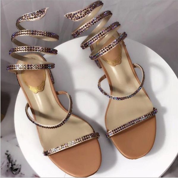 

2019 new women sandals designer shoes snake print luxury slide summer fashion wide flat sandals slipper, Black