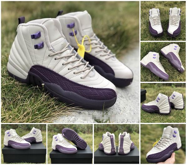 

2019 new release 12 gs desert sand pro purple women designer sports shoes 510815-001 sandy white goddess ladies outdoor sneakers