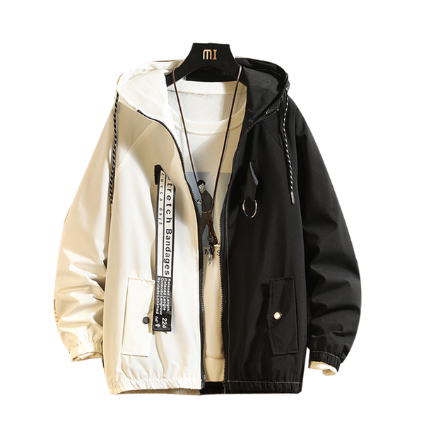 

mens jackets fashion splice jacket men brand clothing spring and autumn slim fit mens casual varsity jackets coats, Black;brown