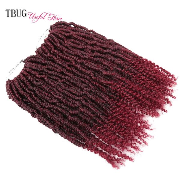 

pre-twisted bomb twist braiding hair crochet braids hair 14 inches synthetic bomb twist crochet hair with soft curly ends jumbo braids bulk, Black