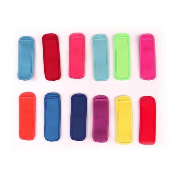 

kid popsicle держатели рукав pop ice рукав неопрен морозильники держатели ice bag лето малыши мороженый держатель для кухни инструменты cls6