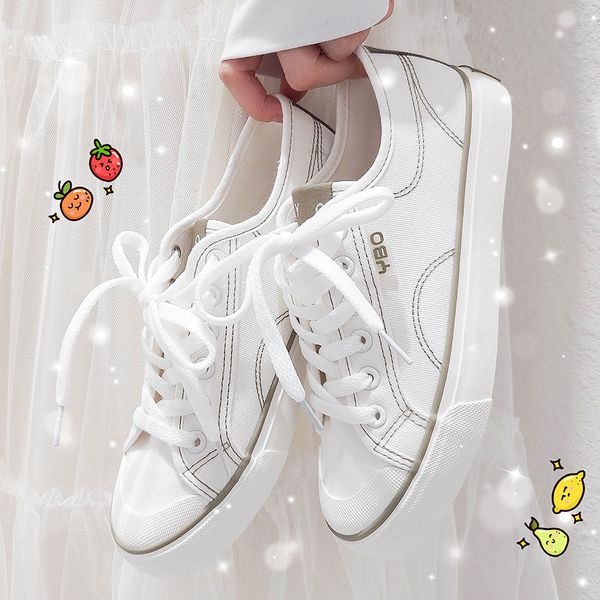 

luxury designer shoes white shoes women ins canvas shoes 2020 spring and summer new korean ulzzang all-match mountain style student ti