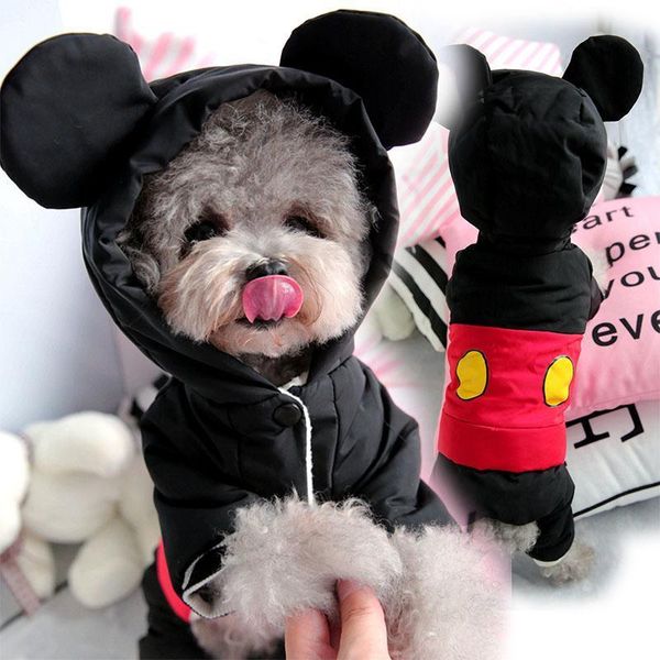 

cute winter warm dog clothes jumpsuit small dog overalls yorkies yorkshire terrier coat waterproof puppy chihuahua pet costume t191213
