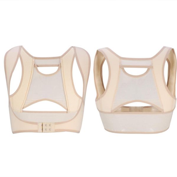 

tamaÃ±o espalda hombro postura correcciÃ³n banda estudiantes postparto mujeres humpback alivio corrector soporte moldeador de cuerpo, Black;blue