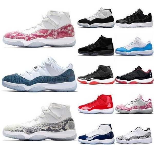 

11 45 snakeskin s men women basketball shoes concord platinum tint cap and gown unc gym red gamma blue mens trainer sport sneaker outdoor