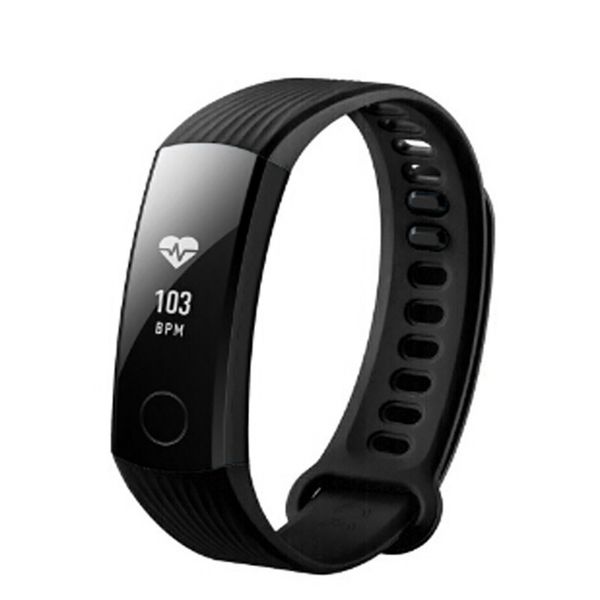 

pulseira relog new fashion relogio sports silicone bracelet nato strap band for huawei honor 3 smart fashion watch, Black;brown