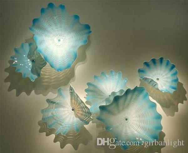 

china factory lamp ce ul certificate handmade blown murano art decoration modern designed glass plates