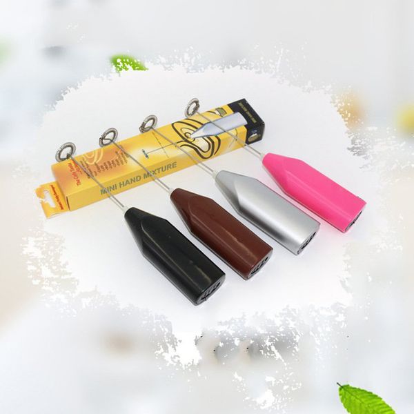 

milk drink coffee whisk mixer electric beater frother foamer mini handle stirrer practical kitchen cooking tool
