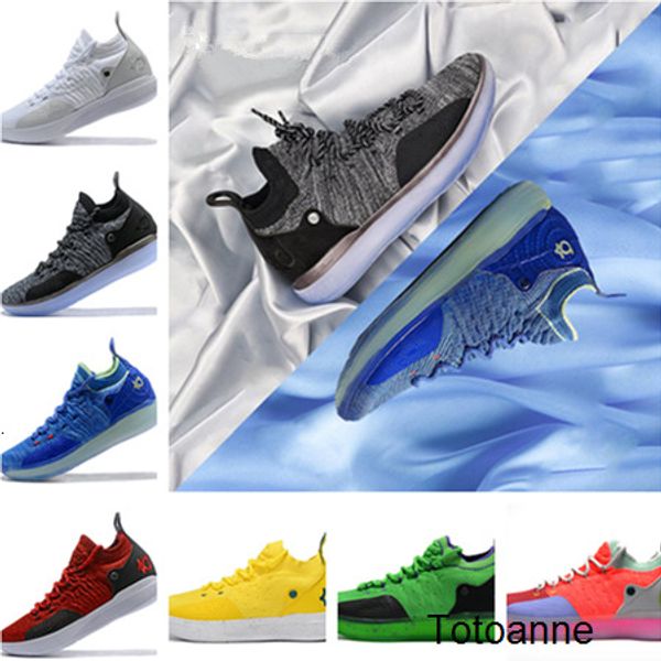 

2020 designer shoes zoom kd 11 anniversary pe men basketball shoes kd xi elite low kevin durant athletic sport training sneakers fmvp