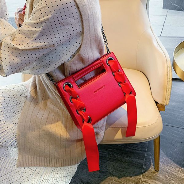 

2020 весенней мода малой сумки женской кожа pu цепь evening день сцепление плечо сумка для женщин сумки sac a main femme