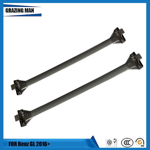 

car stainless steel roof cross bar for gl450 350 2016+ gls luggage rack