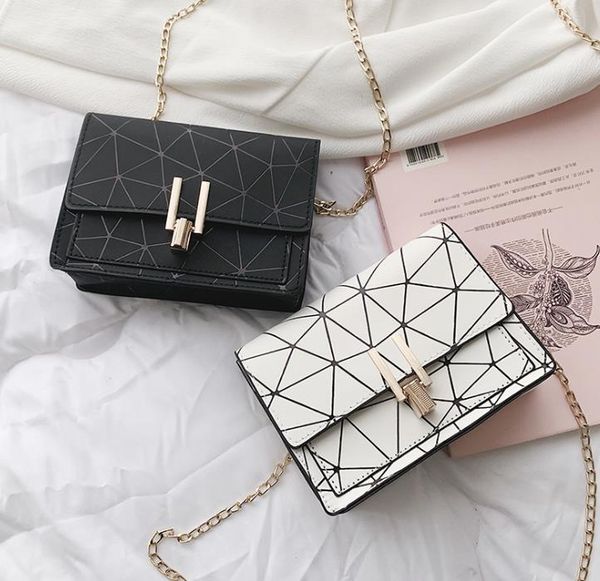 

bag female 2020 newset small square bag korean version of the tide chain bag wild shoulder messenger