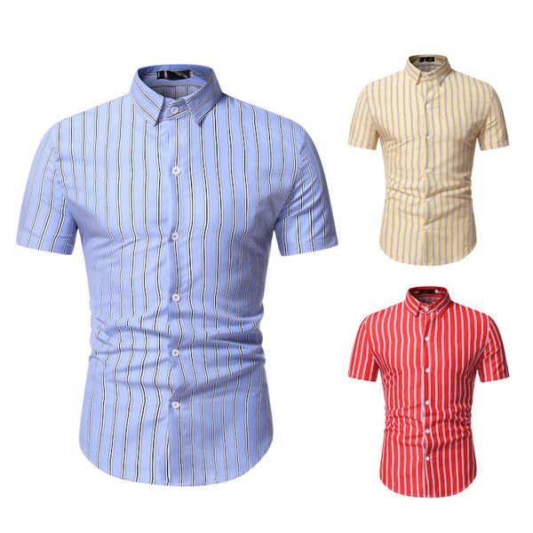 

men brand new personalized fashion business casual short sleeved beach holiday hawaii shirt men shirt harujuku mens dress shirts, White;black