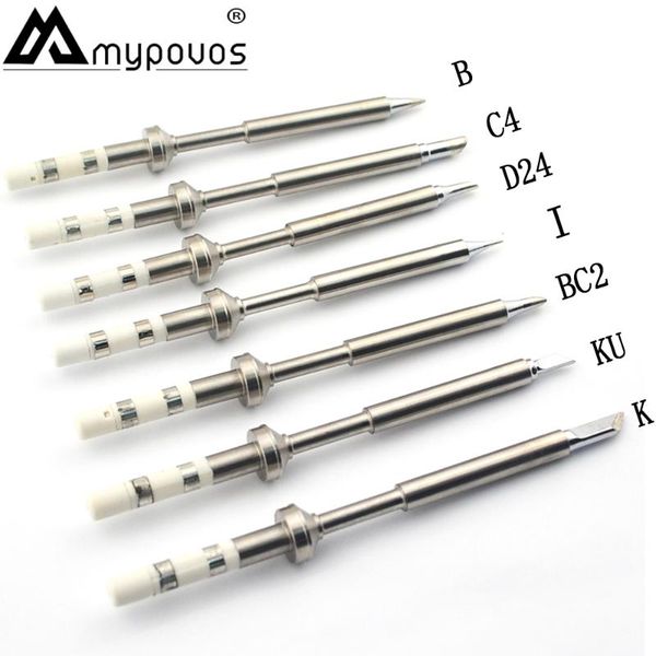 

1 piece specific replacement iron tips 9 types for digital mini soldering iron ts100 soldering accessory