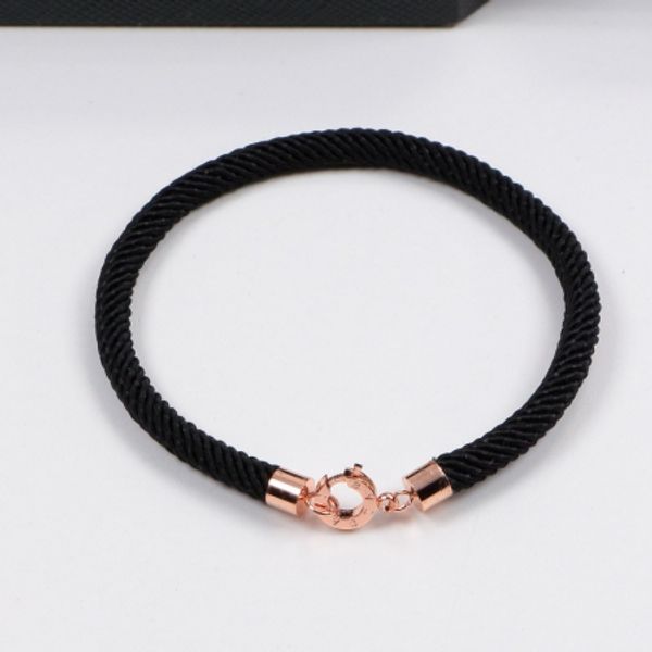 Newaaabvlgari Red Rope Black Rope Bracelet 18k Rose Gold Couple Hand Rope Bracelet No Box B69 Best Car Interior Best Car Interior Accessories From