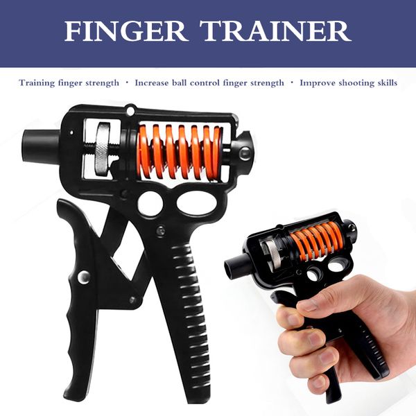 

hand grip strengthener workout forearm ball stretcher ring exerciser resistance bands gripper finger pow muscle grip training