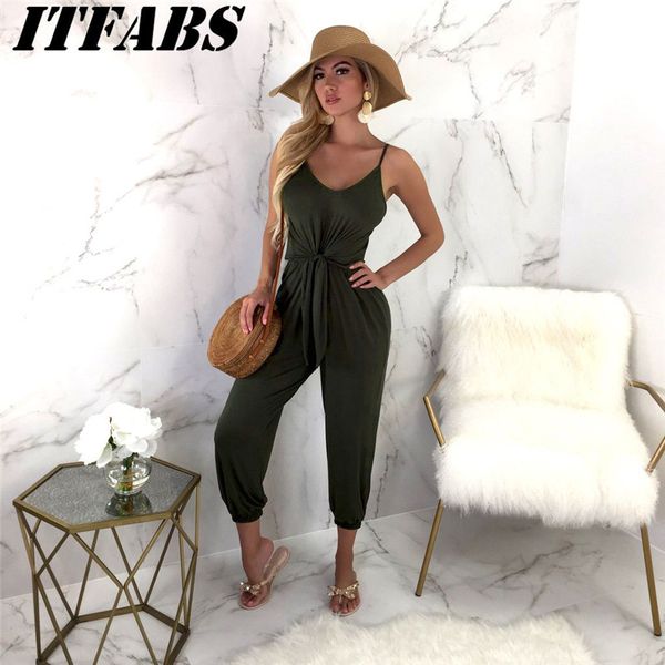 

women's pure color loose jumpsuit clubwear lady playsuit party sleeveless jumpsuit holiday beach suspenders romper long trousers, Black;white