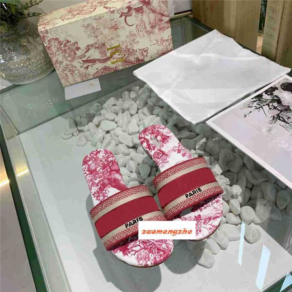 

latest lady leisure classic spring and summer stereo letter embroidery braids slippers stylish printed slippers, Black