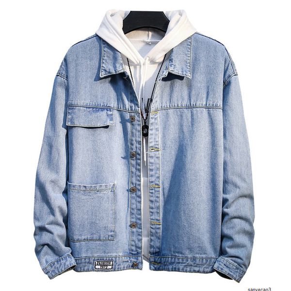 

mens designer coat leisure fashion tooling jacket denim clothesh, Black;brown