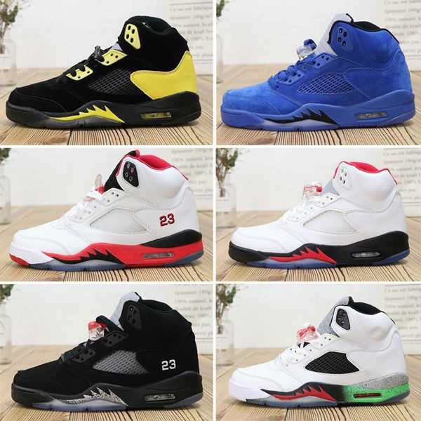 Compre Nike Air Jordan 5 2019 Más Nuevos 5 V Laney Men Retro