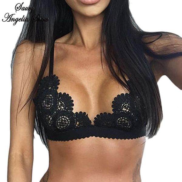 

sheer lace women bras temptation erotic stripper clothes crop chain bralette underwear clubwear lingerie costumes, Red;black