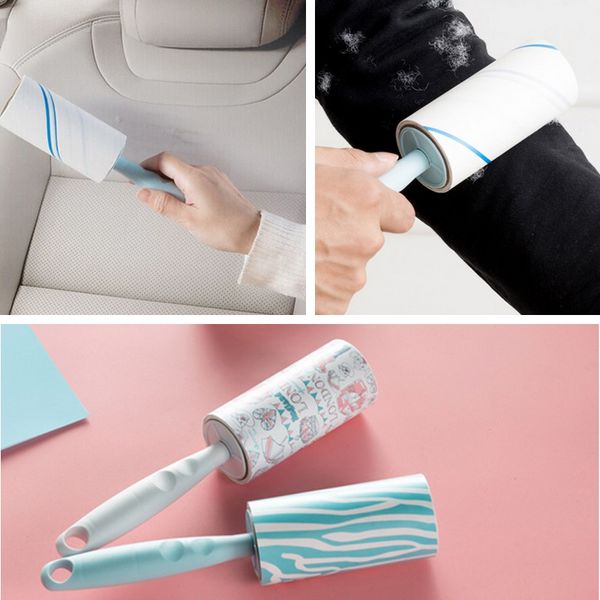 

faroot 1pcs washable lint remover roller sticky brush dust fluff fabric pet hair remover cleaning brush comb