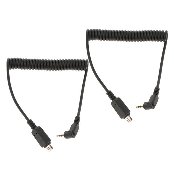 

2 упаковки 2,5 мм шнур jack спуска затвора для olympus stylus 1s e620 sp-565 e-p5 e-pl6 e-pl3 camera remote trigger замена кабеля часть