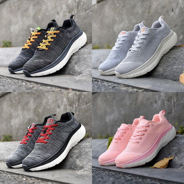 

treeperi 611 platform dark grey oreo chaussures grey pink leather plat-form shoes falt designer shoes men women luxury sneakers, Black