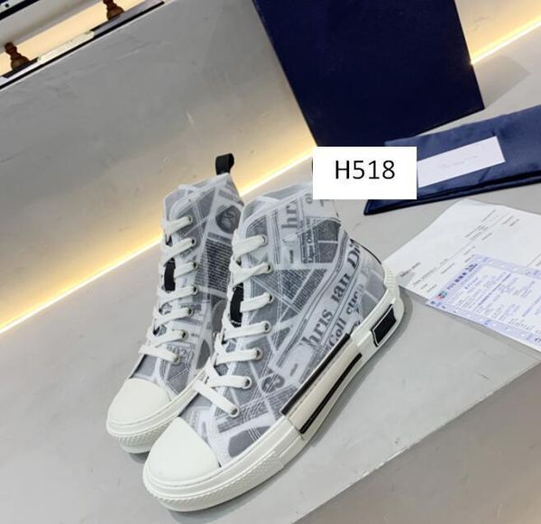 

with boxb23 oblique high low sneakers obliques technical leather 19ss flowers technical outdoor casual shoes size 39, Black