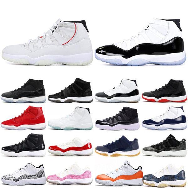 

retro mens 11s basketball shoes for sale j11 olive orange white platinum wolf grey snakeskin kids jumpman 11 xi sneakers boots