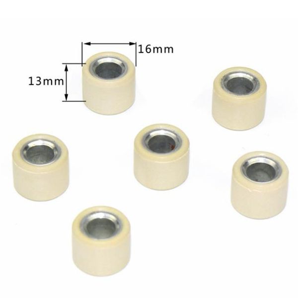 

6pcs modified scooter engine parts gy6 50 80cc driving wheel variator roller