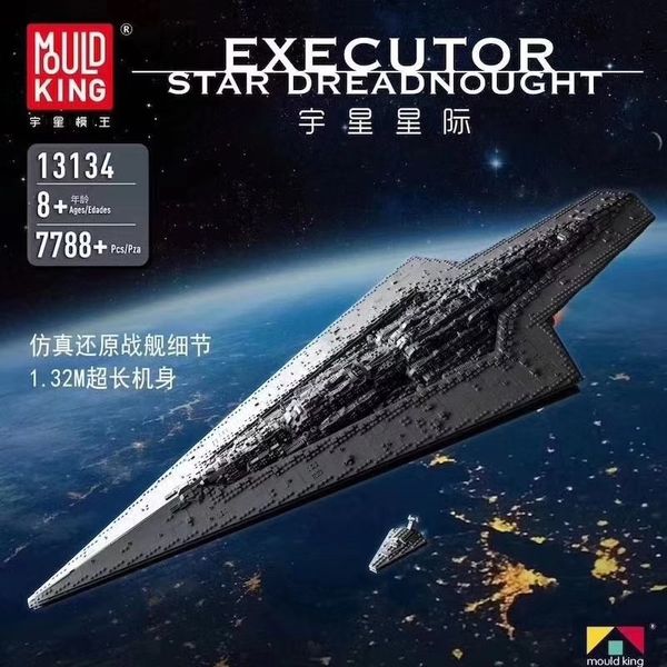 Imperial Stars Destroyer Building Blocks 75252 75292 05027 Star Plan MOC-23556 DHL IN MAGAZZINO 13134 7788 Pz Assemblaggio Mattoni Regali di Natale Giocattoli di compleanno per bambini