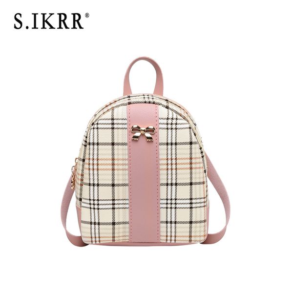 

s.ikrr women woven backpack school rattan bag student school bags for teenage girls summer beach bag travel mini backpack sac
