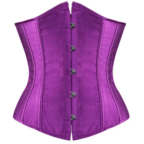 

plus size corset underbust bodyshaper costumes corsets bustiers ladies burlesque corselet red blue black pink, Black;white