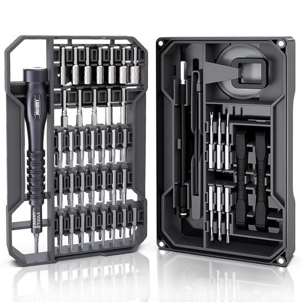 

precision screwdriver set magnetic ratchet screw driver 73 in 1 torx hex bit multitools bits phone repair bit holder