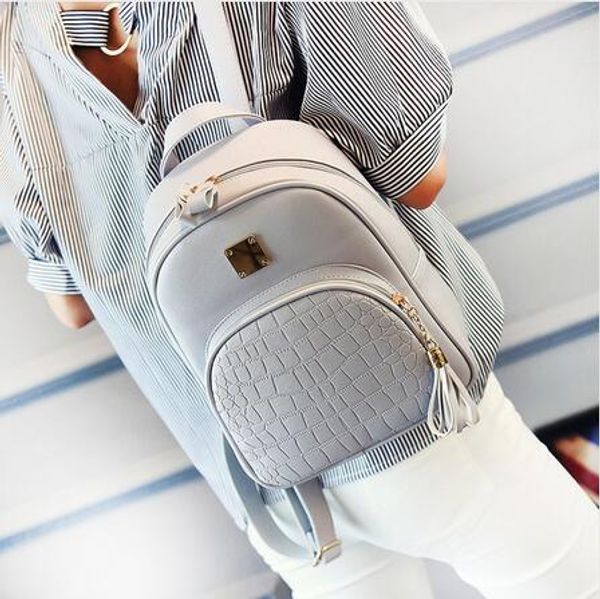 

EnoPella las mujeres Mochila De Cuero bolsas para la escuela подросток chicas piedra lentejuelas Mujer estilo preppy pequeña mochila