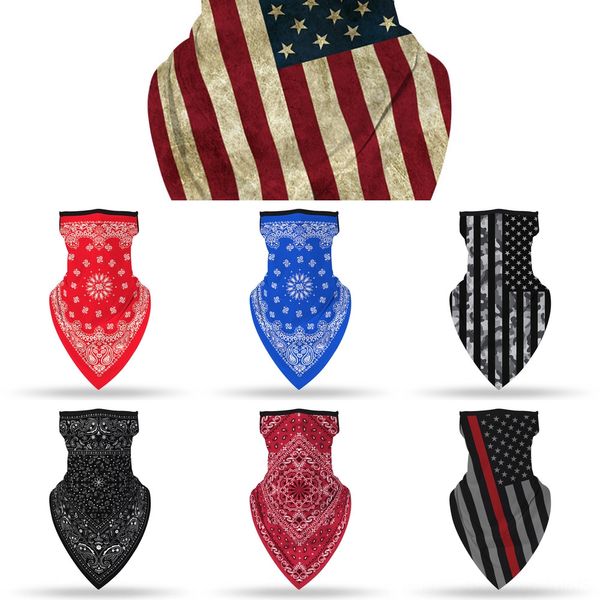 

tqwvx shipping 2020 new half face mask scarf headscarf bike motorcycle scarf scarf neck mask cycling role-playing ski biker headband, Black