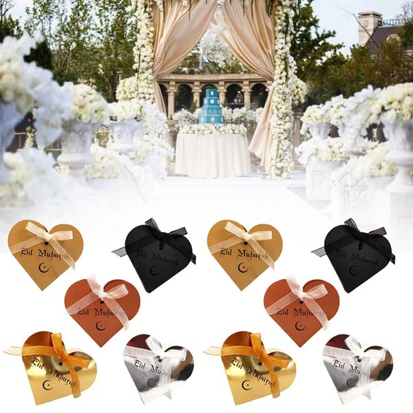 

party decor ribbon gift box candy boxes chocolate package storage creative paper portable birthday container hollow