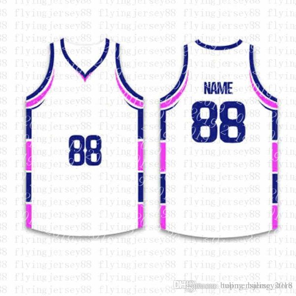 

Top Custom Basketball Jerseys Mens Embroidery Logos Jersey Free Shipping Cheap wholesale Any name any number Size S-XXL 44